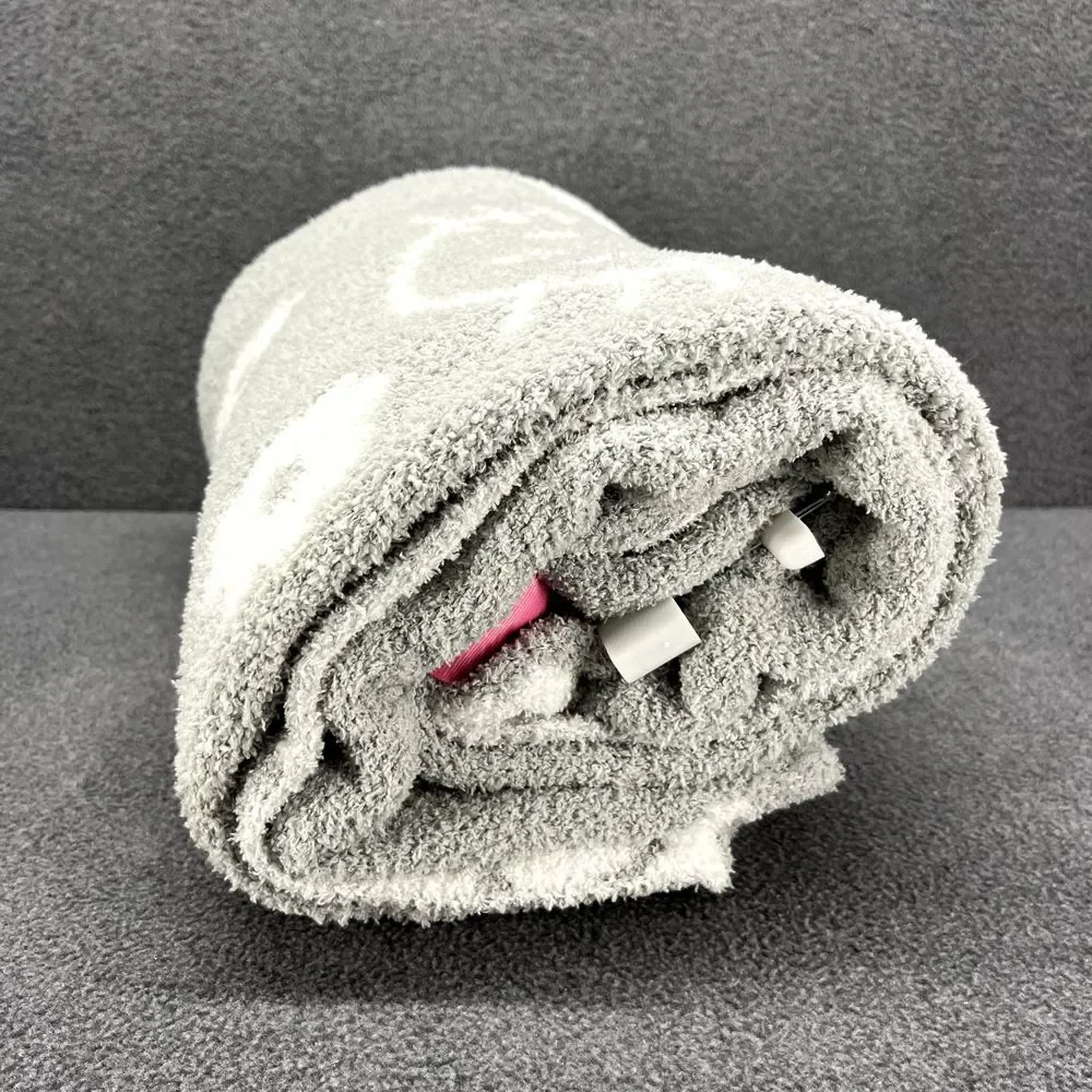 HELLO KITTY Blanket Gray & White Super Soft Throw Blanket‎ 50